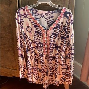 Long sleeve target romper